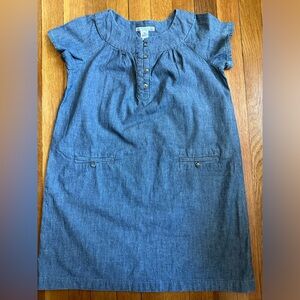 Bonpoint denim dress (size 10)